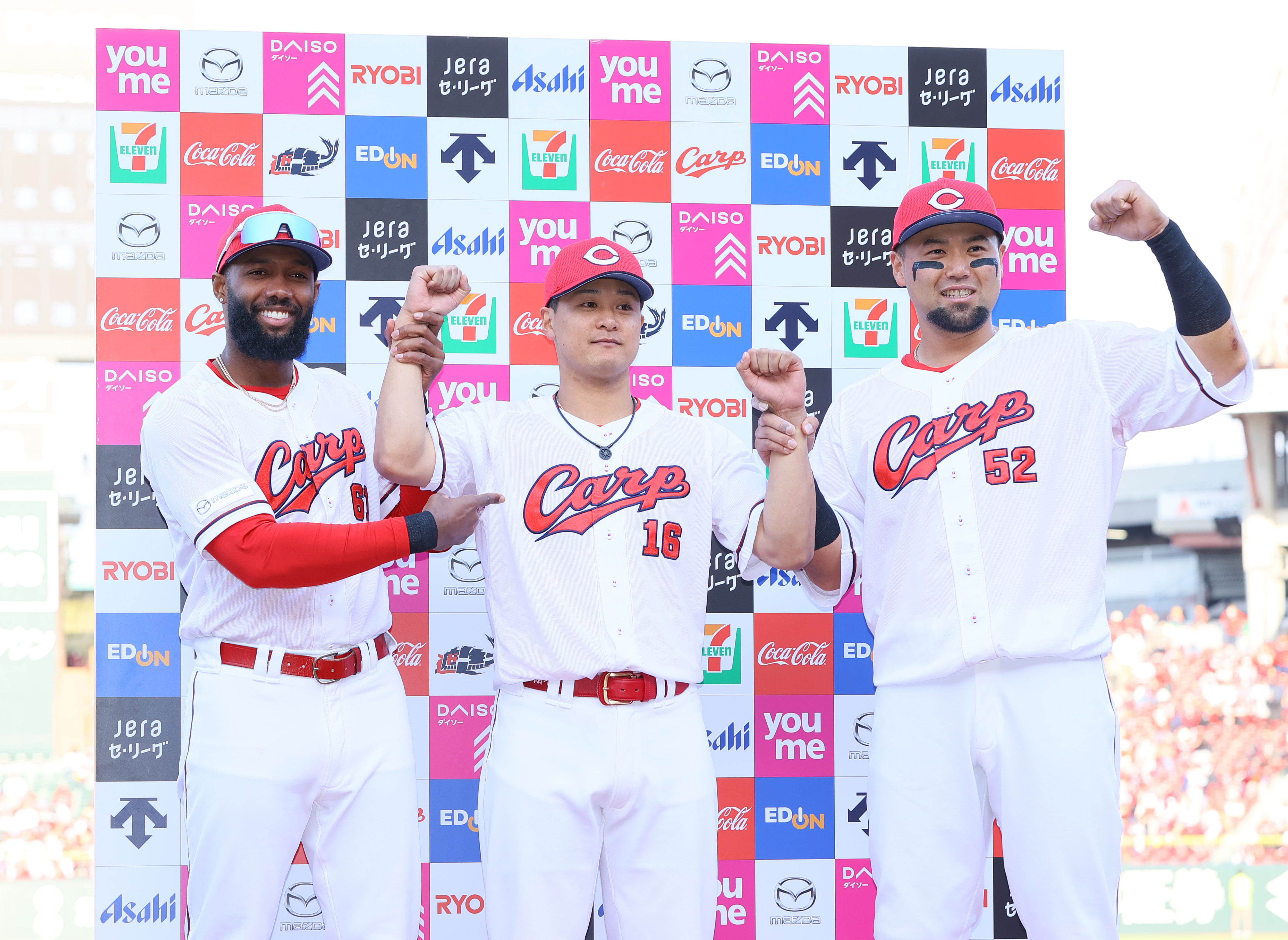 広島・ファビアンが2安打2打点「ちょっと緊張しています」カード3連勝
