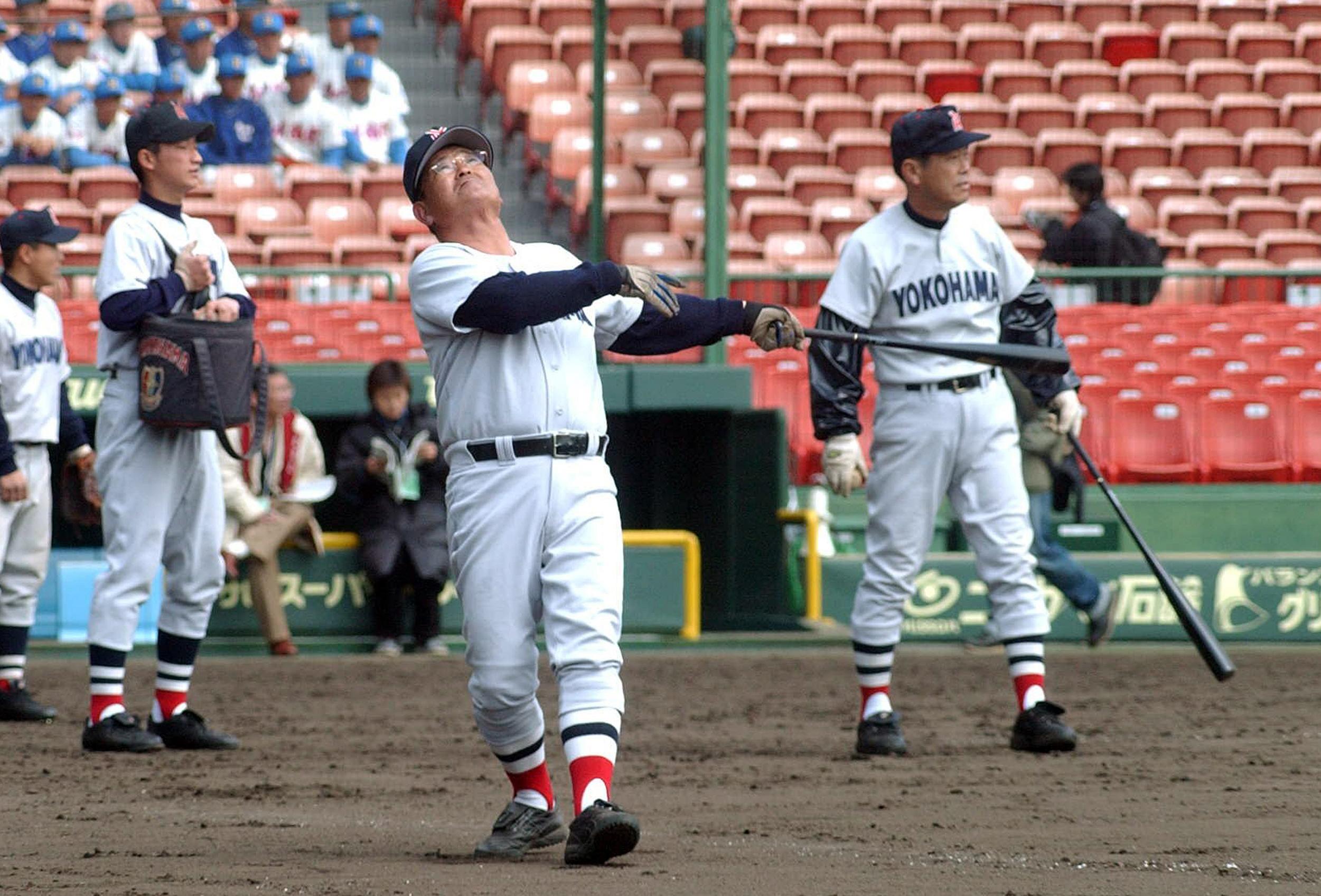 横浜高校野球部 渡辺元智監督サイン色紙 - 野球