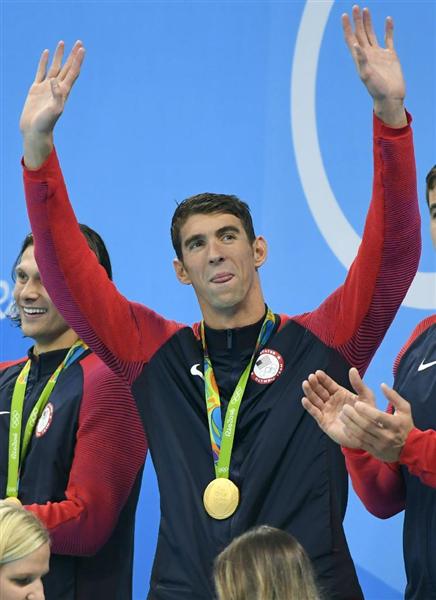 五輪競泳】引退表明の怪物・フェルプス 第2の人生は「子育て」中心で