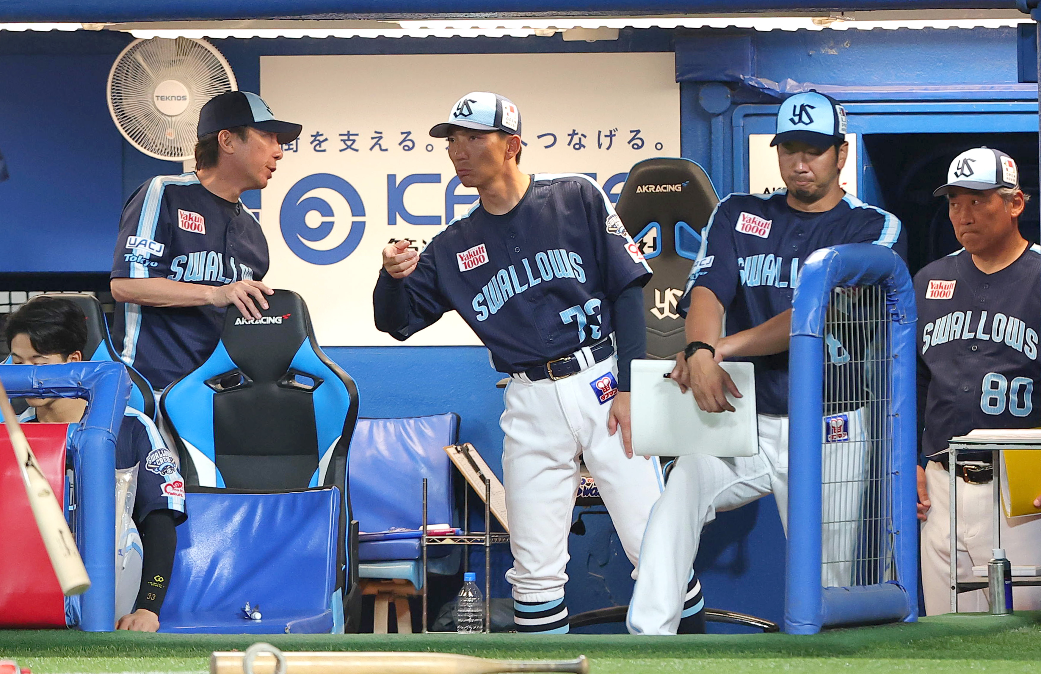 ヤクルト 高津臣吾 22番ユニ 2007年当時物 応援ユニ】ヤクルトスワローズ 背番号22 高津臣吾 サイズ150