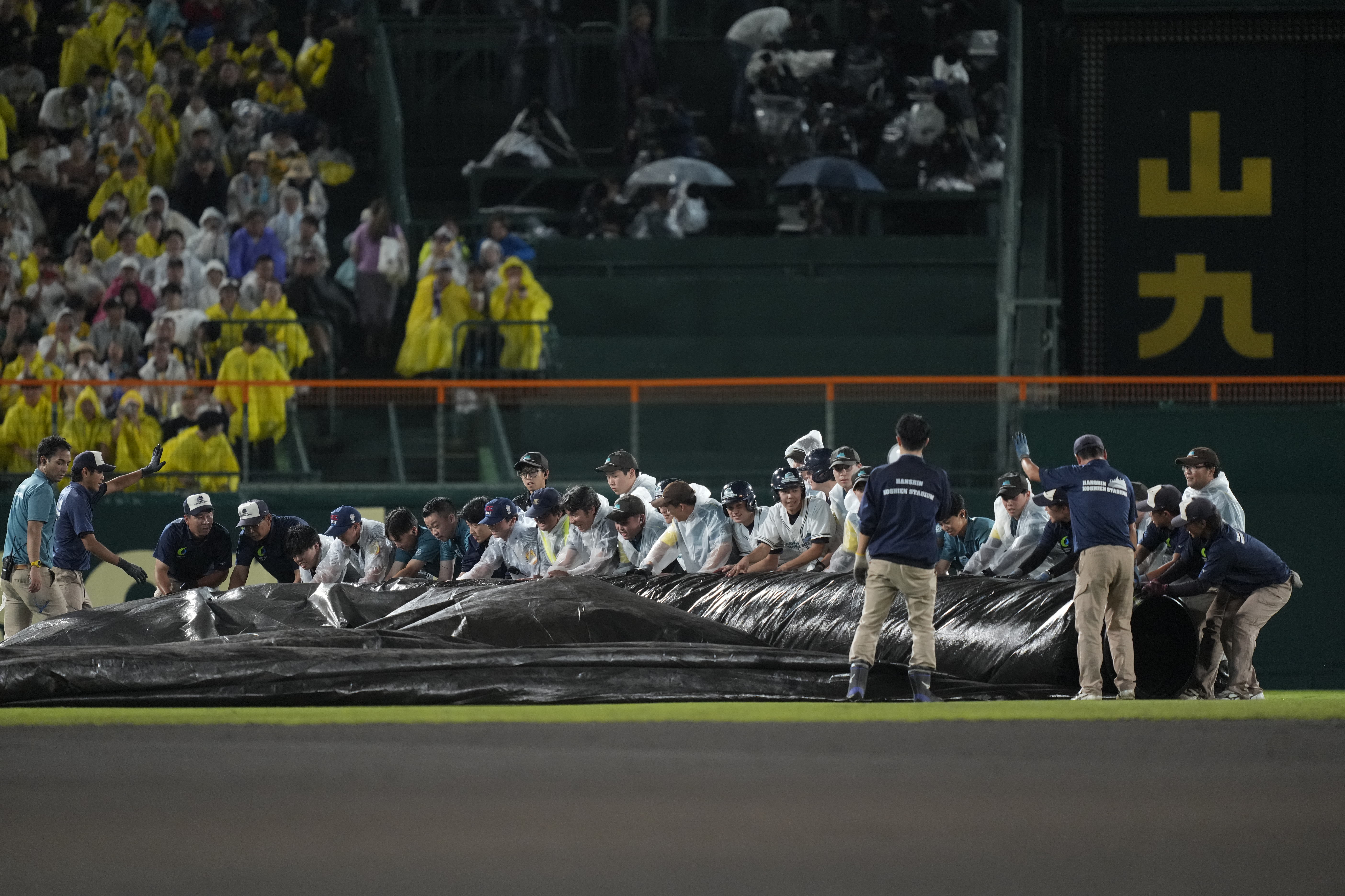 降雨で一時中断の阪神－DeNAは47分後に再開 - サンスポ