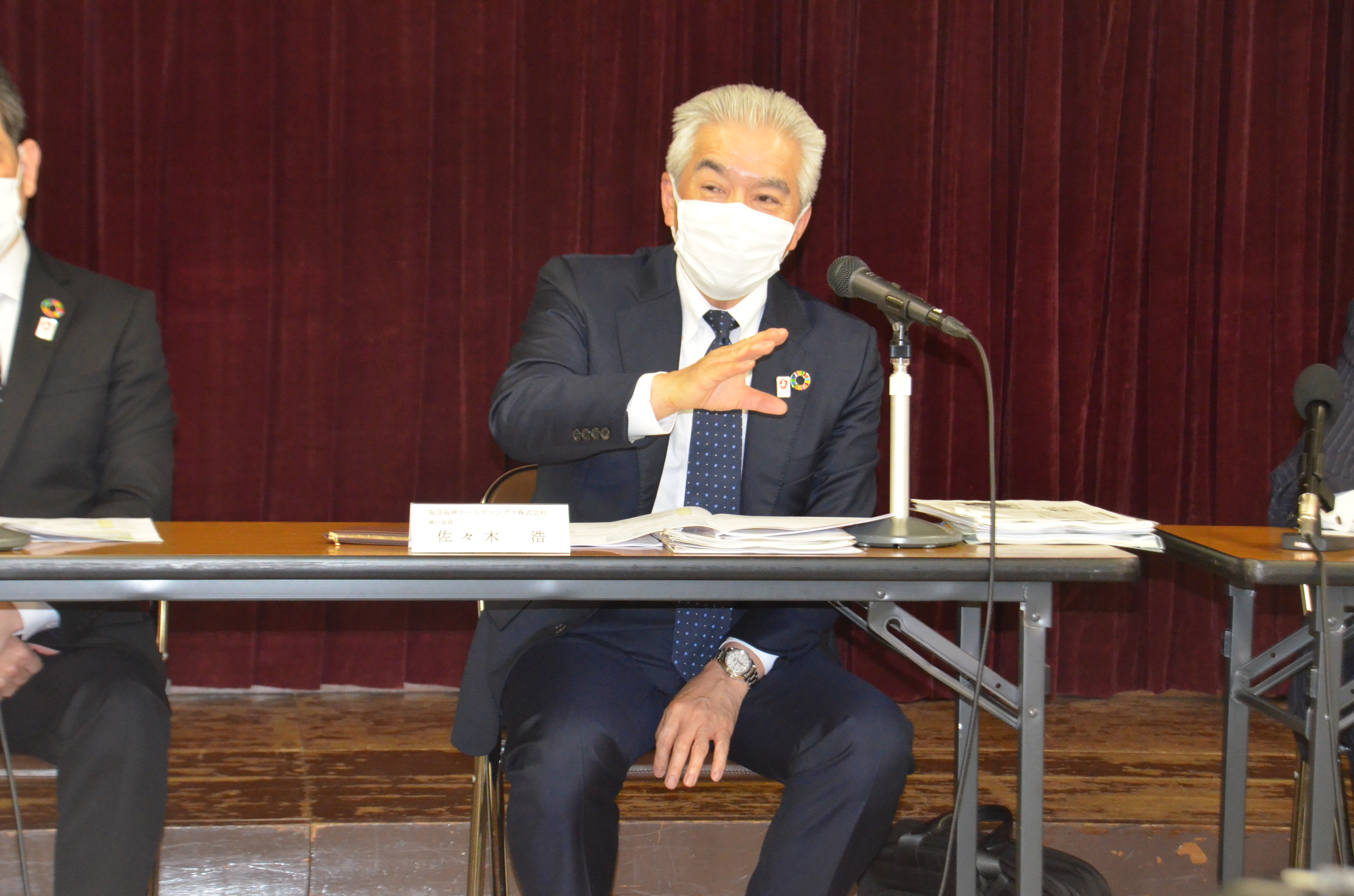 阪神の親会社、阪急阪神HDが決算発表 幹部が低迷するチームに