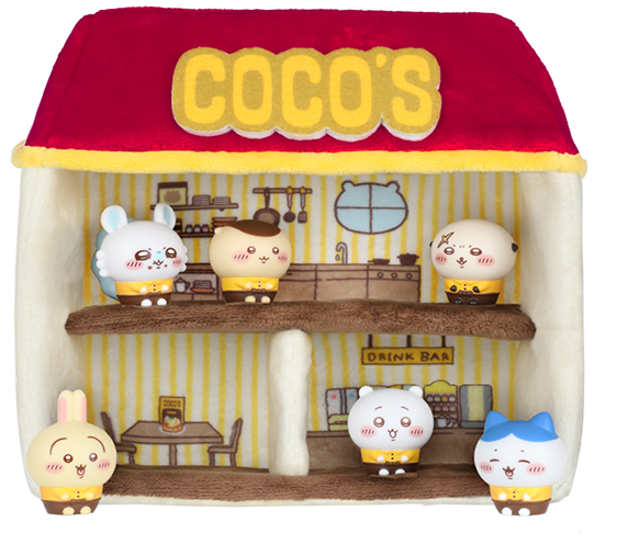 ちいかわ ココス ミニのぼり 非売品 レア ちいかわ✕ココスのミニ