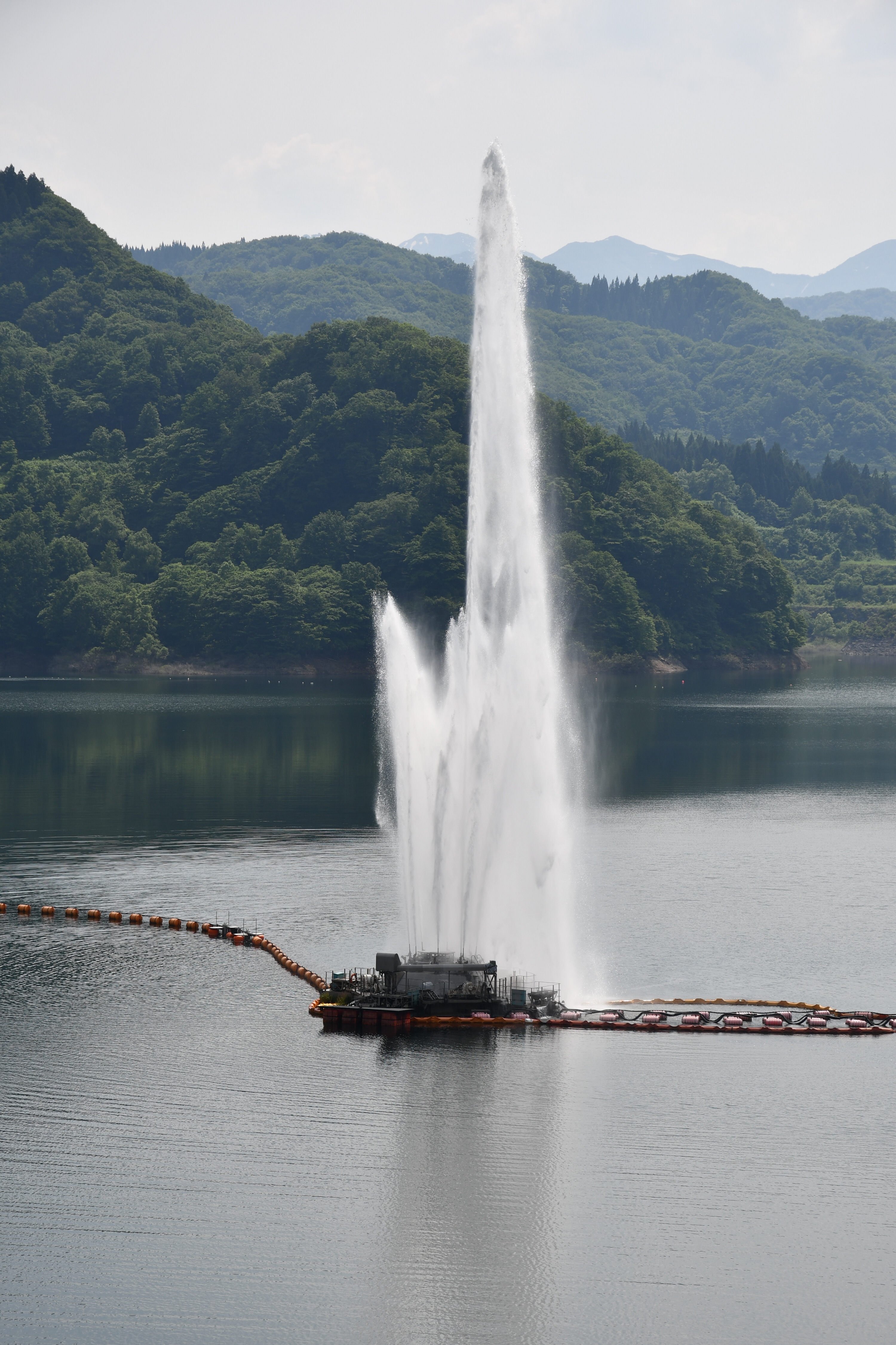 最高到達点は〝東洋一〟の１１２メートル、月山湖大噴水は大切な水の象徴 山形・西川 行ってみたい 水のある風景 - 産経ニュース