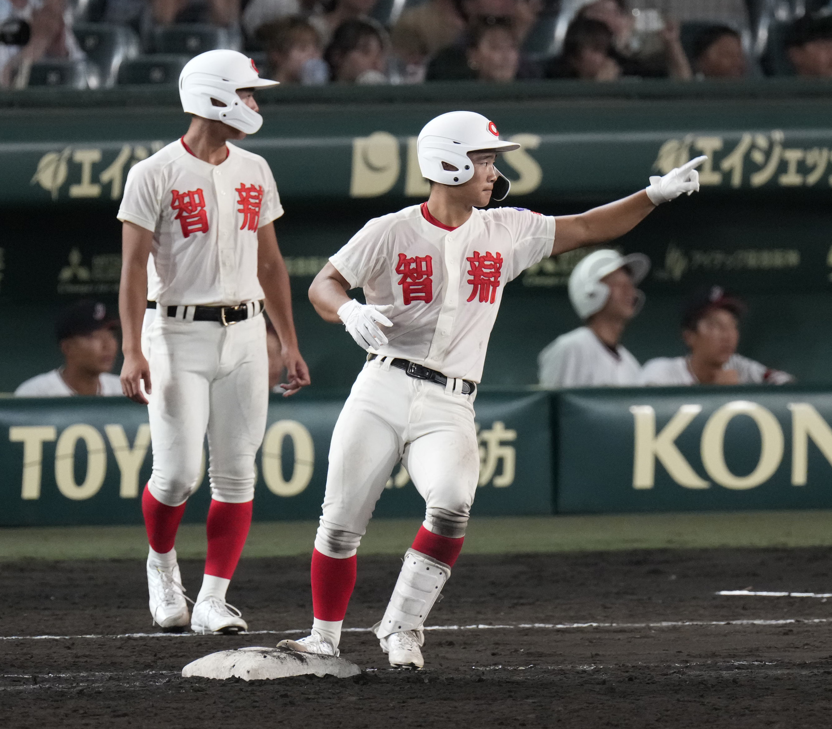 甲子園】智弁学園、九回２死追いついた！タイブレーク２イニング目で岐阜城北下す ２１時３６分ゲームセット…史上最遅まであと４分（1/2ページ） -  サンスポ