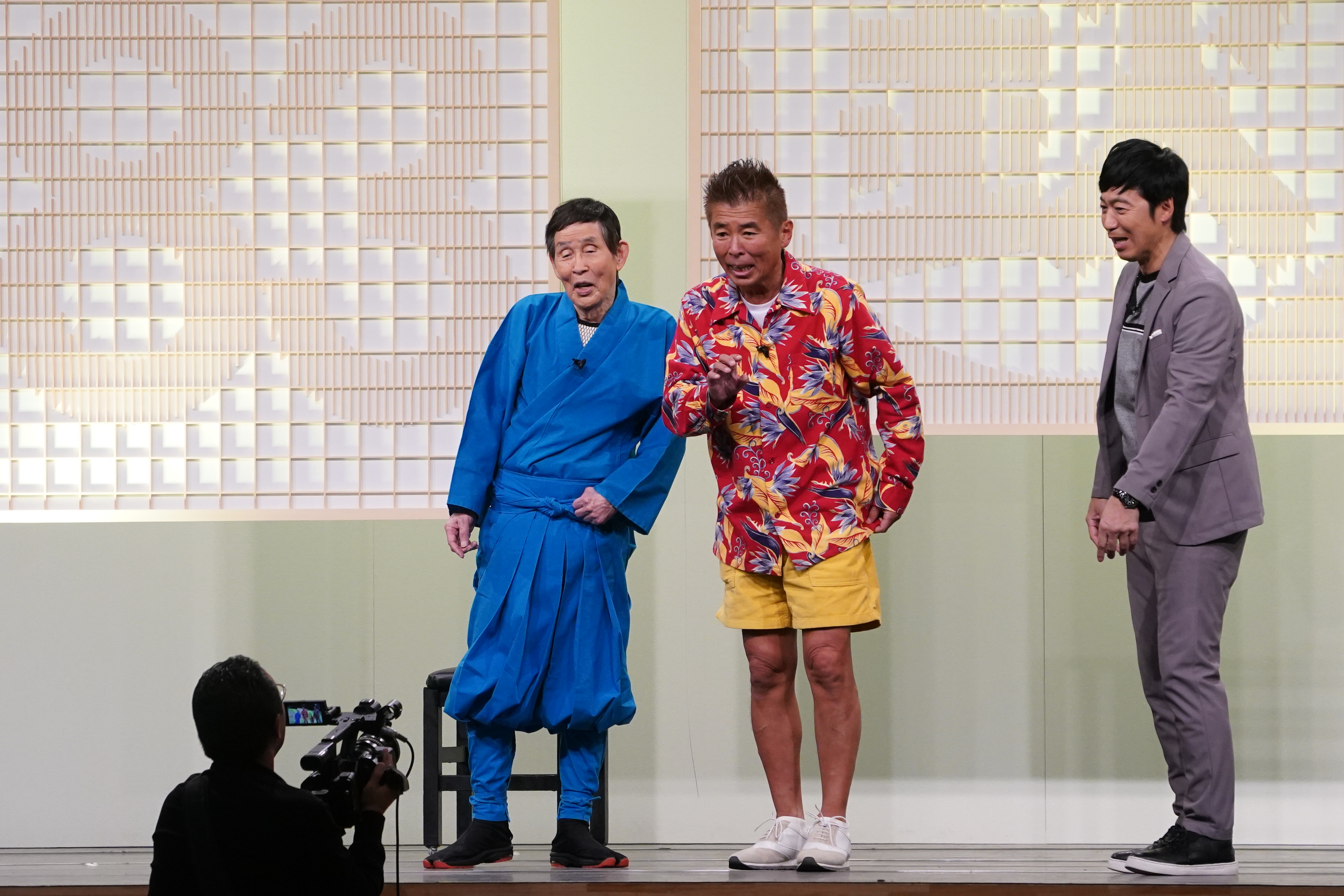 83歳の欽ちゃん、「最後の新番組」で1000人の観客を前にコントを披露